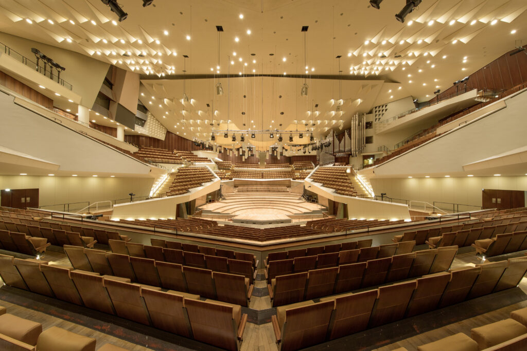 La Philharmonie de Berlin. Crédit : Heribert Schindler